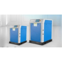  SCR15M 15 HP Belt Driven Rotary Screw Air Compressor 11 kW Industrial Air Compressor 7–12.5 Bar Air-Cooled Heavy Duty Screw Air Compressor for Continuous Factory Workshop and Production Line Use