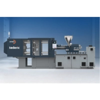  Tedric DT160-600 160 Ton Injection Molding Machine Hydraulic Mechanical Base Unit SKD SB Wear Resistant Screw Barrel 45mm 280–320g Shot Capacity 5-Point Toggle Industrial Plastic Injection Machine Retrofit Ready