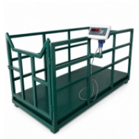  Animal Weight Scale Unit 2000KG Digital Cattle Weight Scale Heavy Duty Computerised Livestock Weighing Machine for Dairy Farms Goat Farms and Fattening Farms with Battery Operation by Agro Power Machinery Store Lahore Pakistan