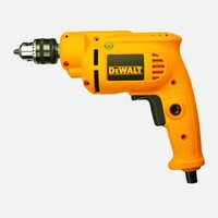  DEWALT 6401-10A Electric Drill Machine 10mm 3/8 Inch Keyless Chuck High Performance Variable Speed Corded Power Drill for Wood Metal Construction Drilling Tool Professional Industrial Use OEM
