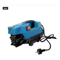  High Pressure Portable Car Washer 500 Watt 100 Bar Pressure Washing Machine 10L Per Minute Flow 220V 50Hz Compact Portable Water Jet Cleaning Equipment for Cars Bikes Vehicles Workshop Garage and Commercial Cleaning Use