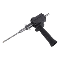  Electric Drill to Hammer Drill Conversion Attachment Tool Metal Plastic Impact Hammer Conversion Kit for Woodworking Drilling and Light Masonry Work Compatible Drill Accessory OEM Use