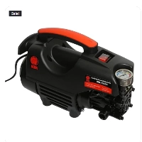  Mekasa High Pressure Washer Cleaner Machine 1200 Watt 130 Bar Corded Electric Pressure Washer with 10L Per Minute Water Flow Golden Head Design 220V 50Hz Professional Car Wash and Surface Cleaning Equipment for Commercial and Residential Use