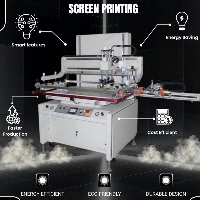 SEMI-AUTO SCREEN PRINTING MACHINE
