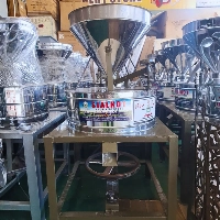  Commercial Stone Atta Chakki Machine Premium Industrial Flour Mill Traditional Stone Grinding System 19 Inch Heavy Duty Adjustable Fineness Wheat Grain Grinding Machine for Business Flour Shop Food Processing Plant OEM Use