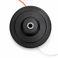  High Quality Grass Trimmer Head ZZTH-B008 Brush Cutter Machine Attachment Durable Hardened Plastic 340g Grass Cutting Head Replacement Part Suitable for Most Brush Cutters for Agricultural Gardening and Landscaping Grass Maintenance Use