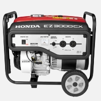  Honda EZ3000CX 2.5kVA Portable Petrol Generator GP200H 196cc 4-Stroke OHV Single Cylinder Generator Recoil Self Start Forced Air Cooling Industrial Backup Power Generator for Home Shop Construction Site OEM Use