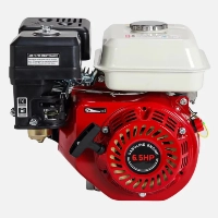  Toka Engine 6.5HP High Performance Petrol Gasoline Engine Heavy Duty Industrial Grade Air Cooled Single Cylinder Power Unit for Chaff Cutter Water Pump Generator Agricultural Machinery Construction Equipment OEM Replacement Engine