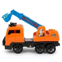  Kids Toys Crane Truck – Construction Vehicle Lifting Crane Toy for Children