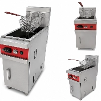  Single Basket Deep Fat Fryer MAG-1B