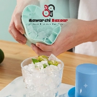  Silicone Ice Maker Bucket – Portable Ice Cube Mold Cup for Cold Drinks & Cocktails
