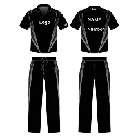  Custom Logo Wholesale High Quality Breathable Anti-Bacterial Cricket Uniform Set 2026 OEM Cricket Jersey Trousers