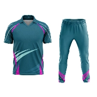  Cricket Uniform Stylish Design Lightweight Breathable Durable Comfortable Fit Custom Team Kit Anti-Bacterial Spandex/Polyester