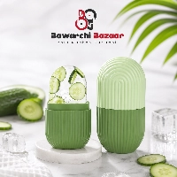  Premium Silicone Ice Face Roller Massager | Reusable Facial Ice Roller | DIY Ice Mold for Skin Care & Beauty