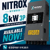  NITROX 8KW3P HYBIRD SOLAR INVERTER