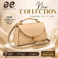  Luxury Beige Leather Handbag | Elegant Style for Every Occasion