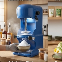 Imported Gola Maker Machine for Commercial Ice Gola and Frozen Dessert Businesses, Gola Ice Shaving Equipment for Juice Shops, Street Food Vendors, Cafes, Restaurants, Event Suppliers, Beverage Outlets and Wholesale Buyers